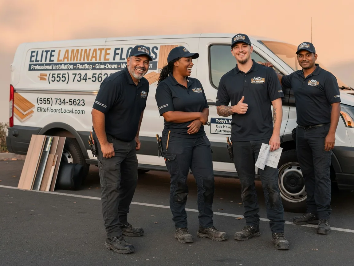 Laminate flooring installation company in Hartsville, IN